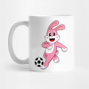Rabbit Soccer player Soccer Mug